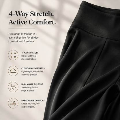 High Waist Wide Leg Pants