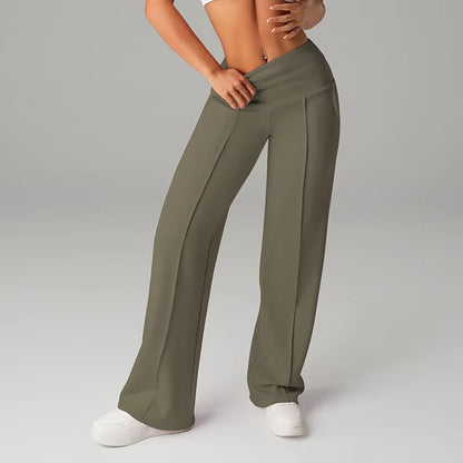 High Waist Wide Leg Pants