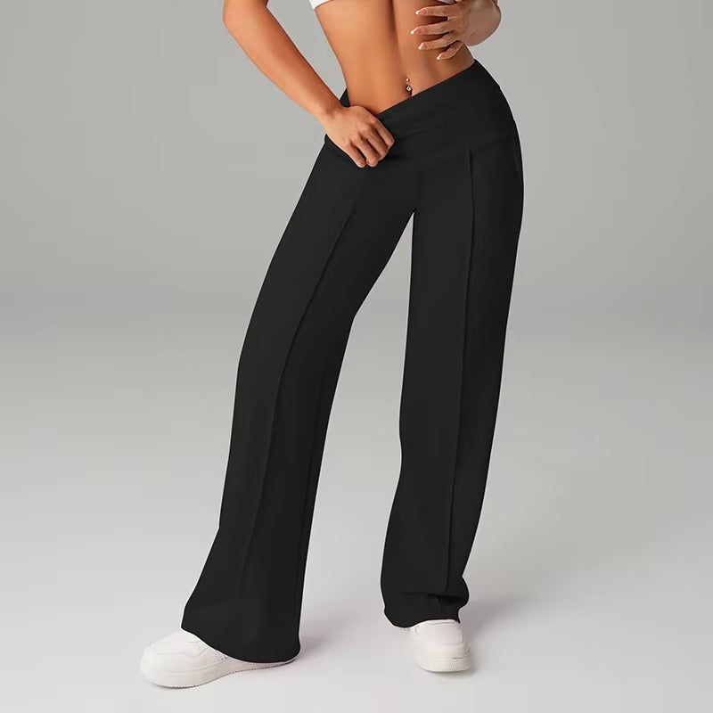 High Waist Wide Leg Pants