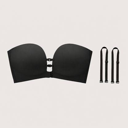 Strapless Front Closure Bra - Wireless with anti-slip