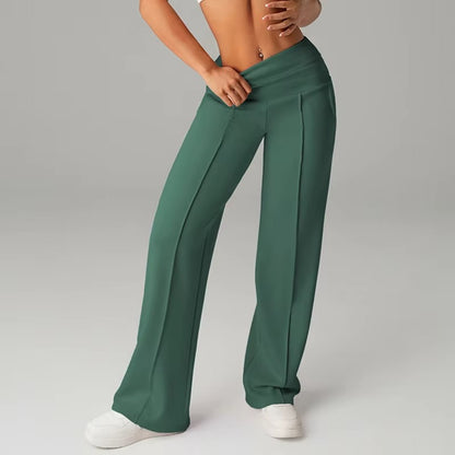 High Waist Wide Leg Pants