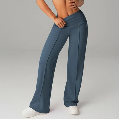 High Waist Wide Leg Pants
