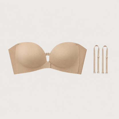 Strapless Front Closure Bra - Wireless with anti-slip