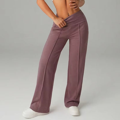 High Waist Wide Leg Pants